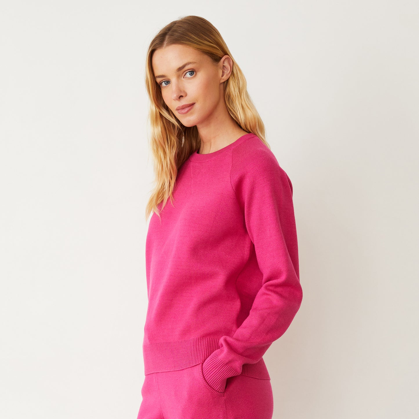 Soft Knit Raglan Sweater