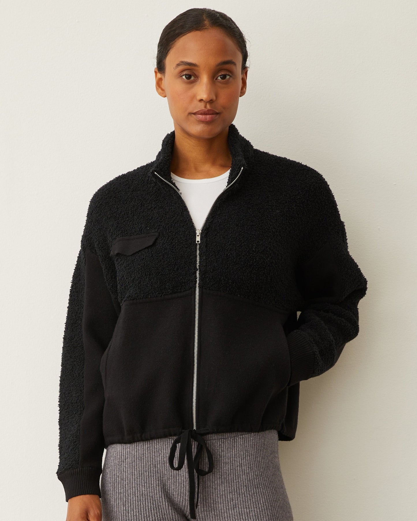 Sherpa Soft Knit Jacket