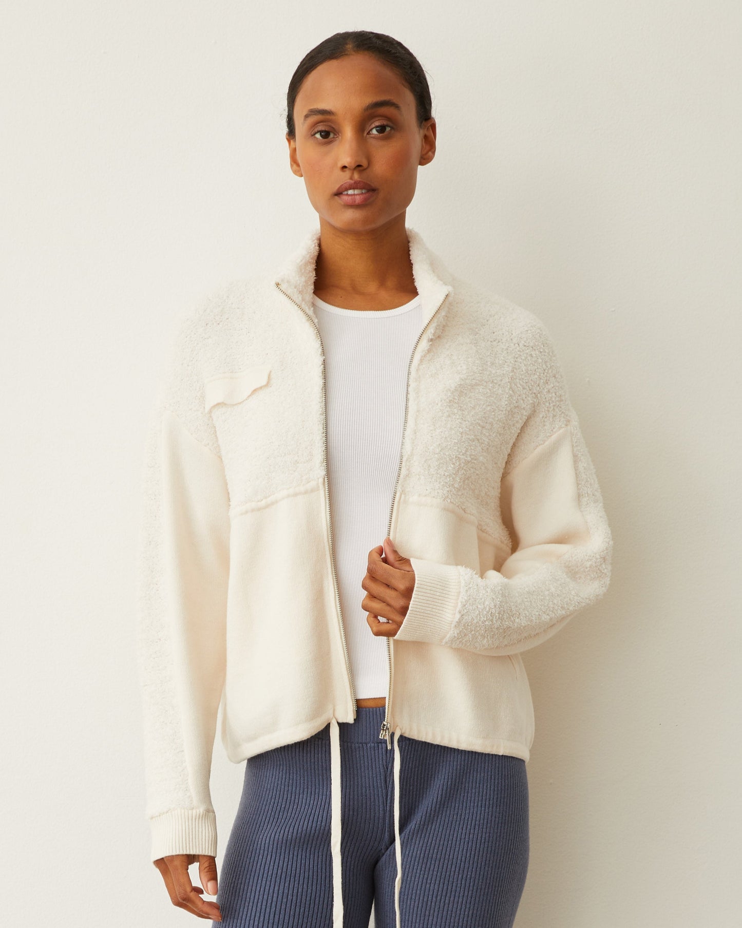 Sherpa Soft Knit Jacket