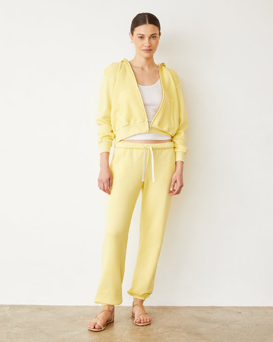 Teddy Fleece Relaxed Zip Up Hoody