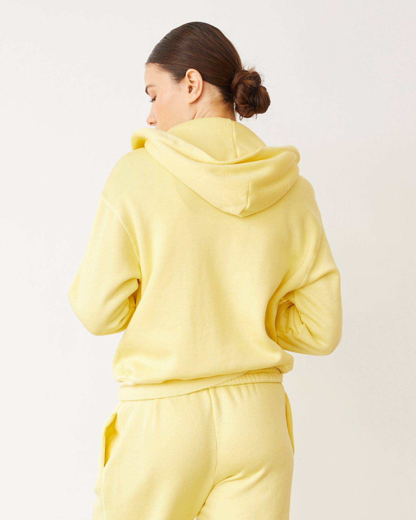 Teddy Fleece Relaxed Zip Up Hoody