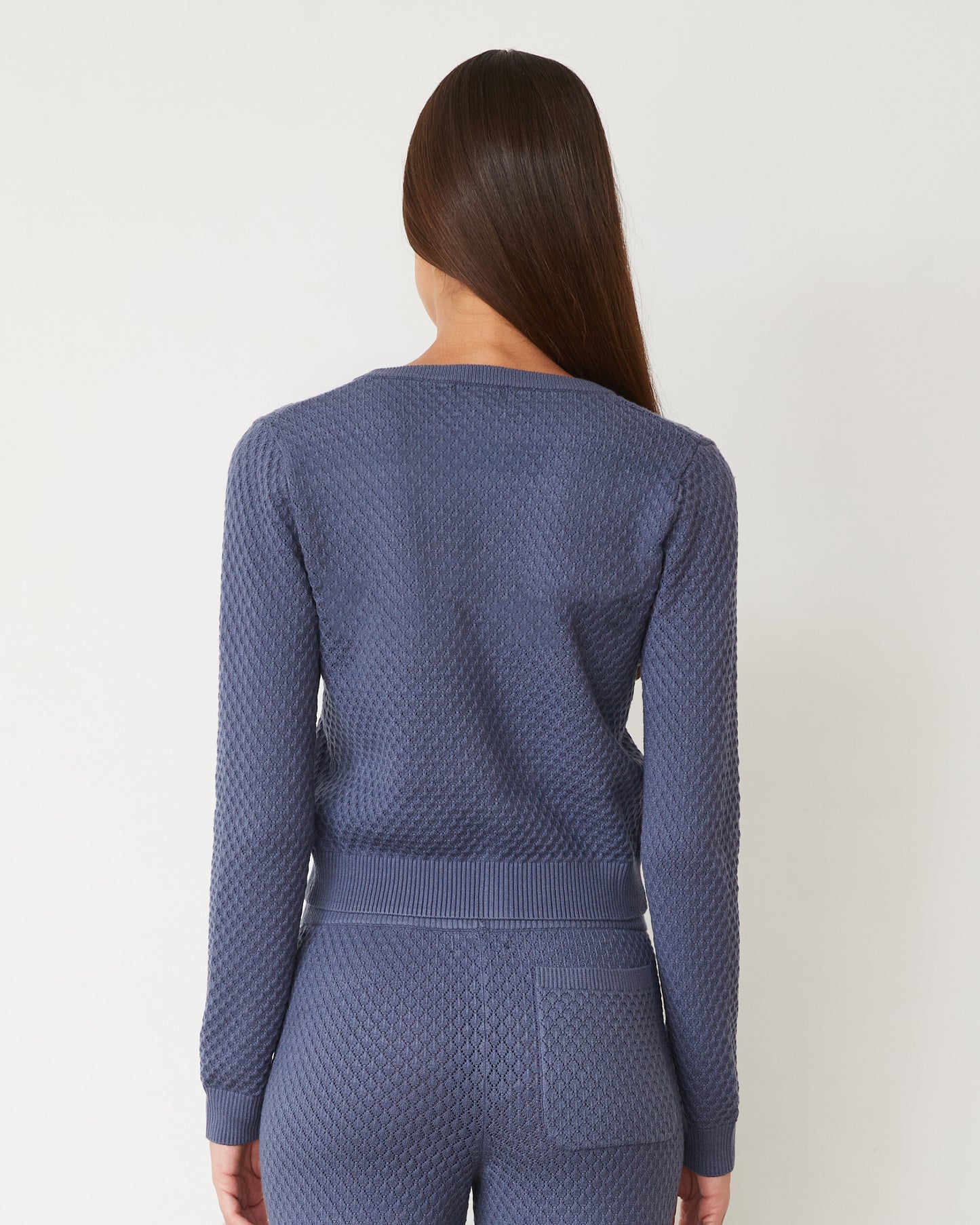 Softknit French Waffle Cardigan