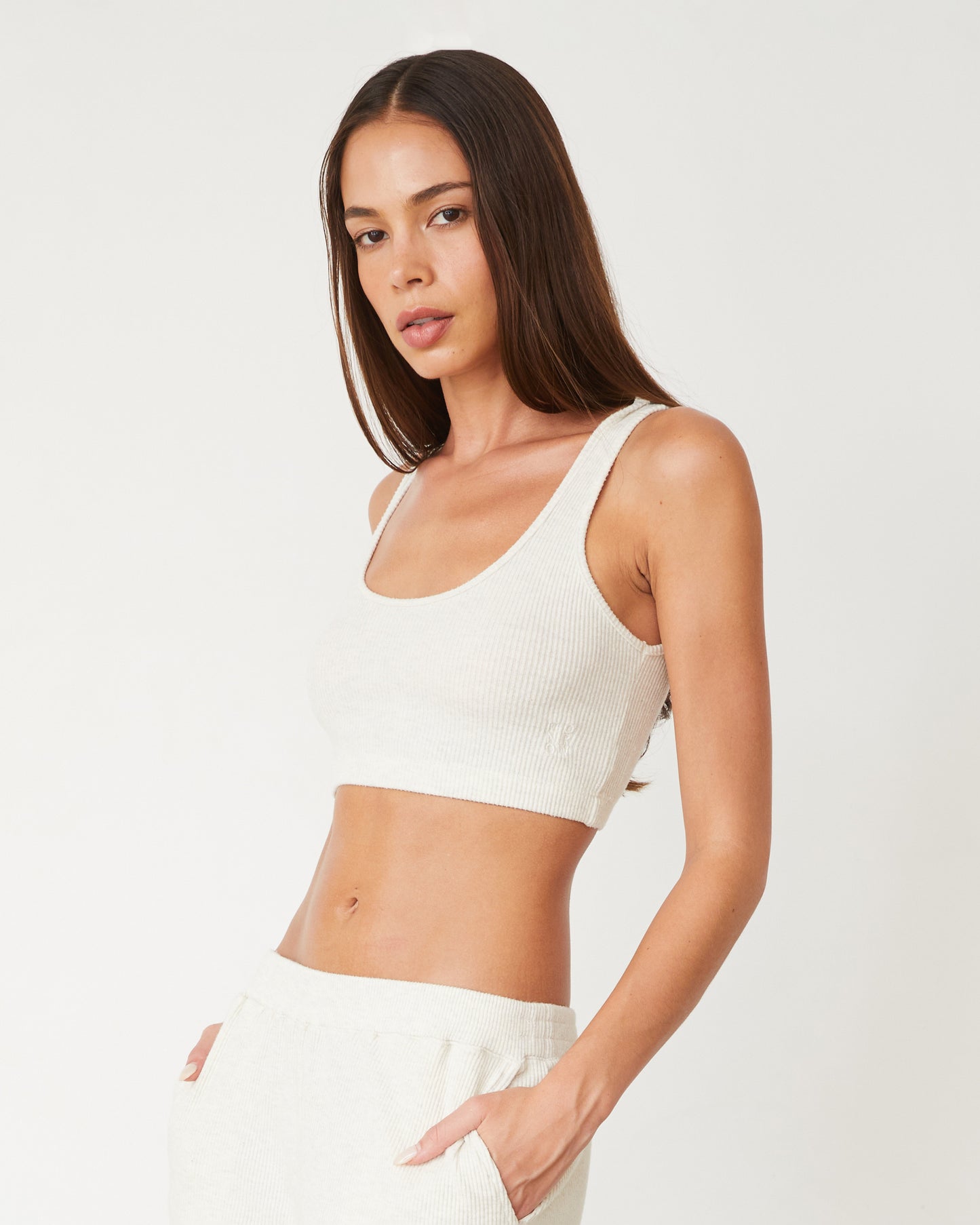 Brushed Rib Bralette