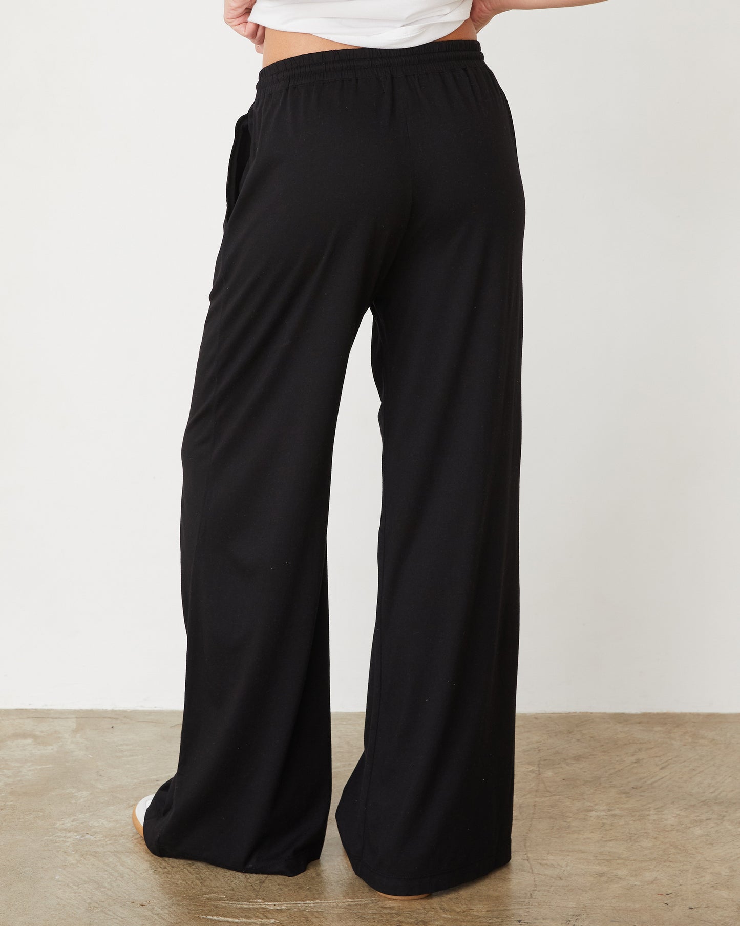 Organic Jersey Wide Leg Pant