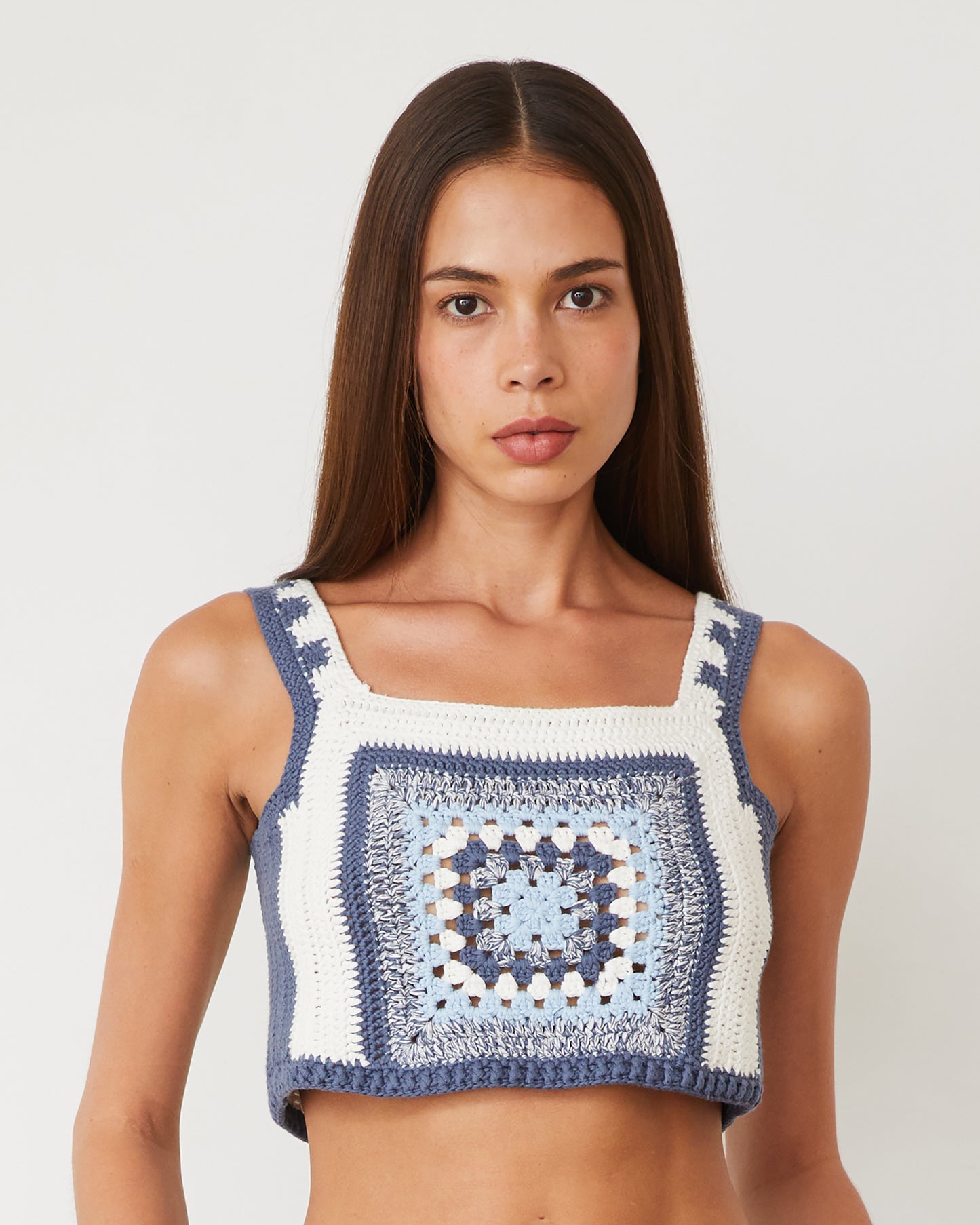 Crochet Cropped Tank Top