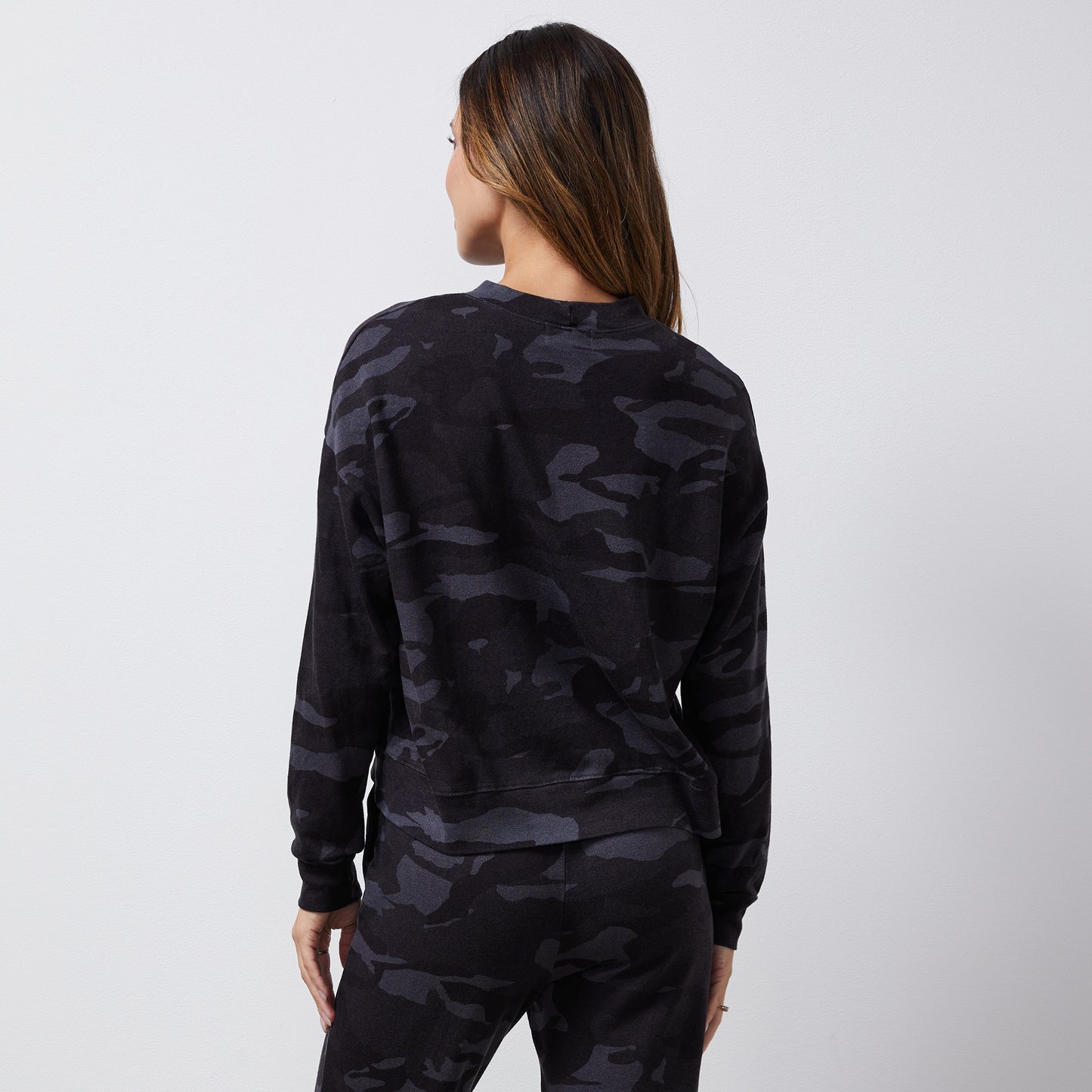 Camo Boxy Sweatshirt