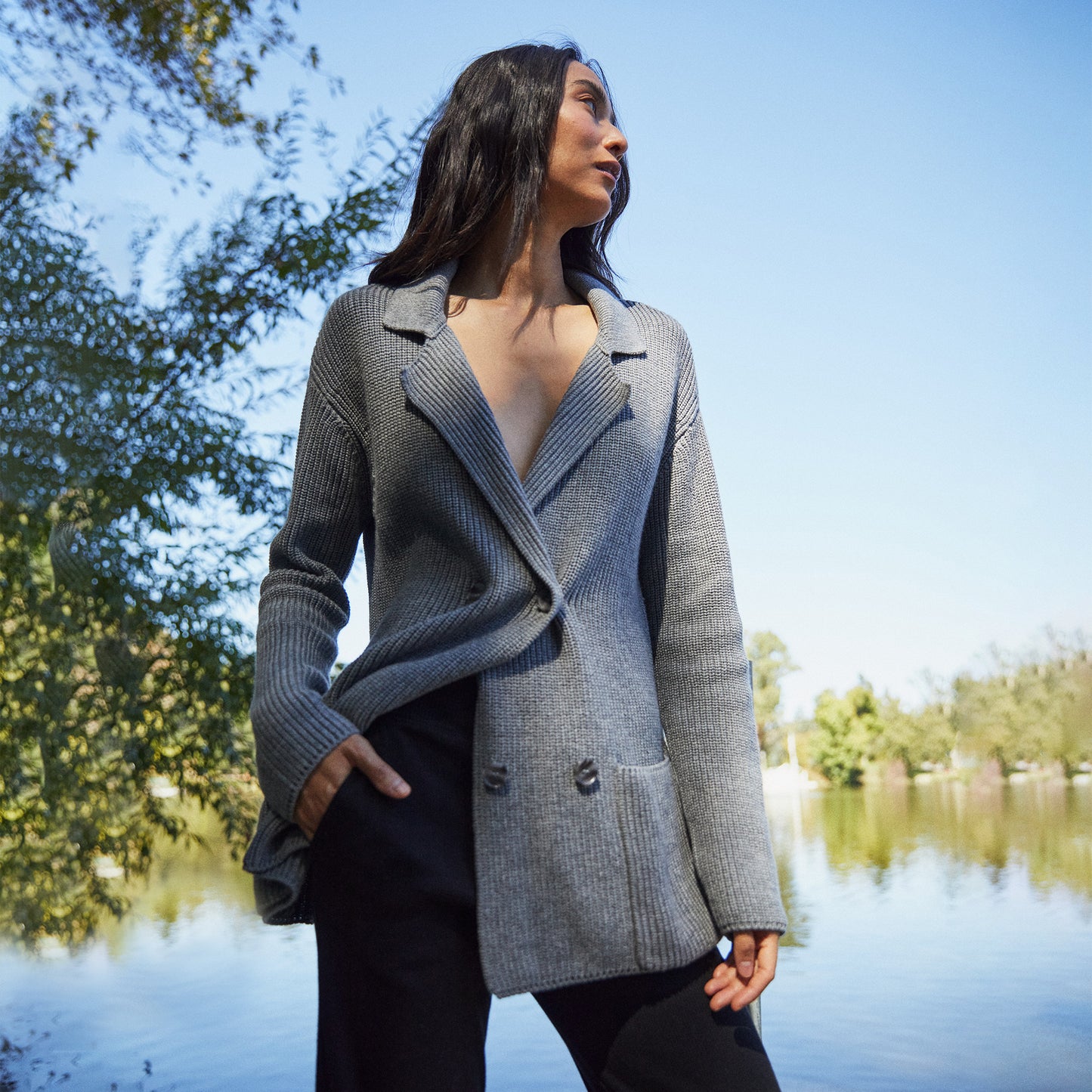 Merino Wool Sweater Cardigan