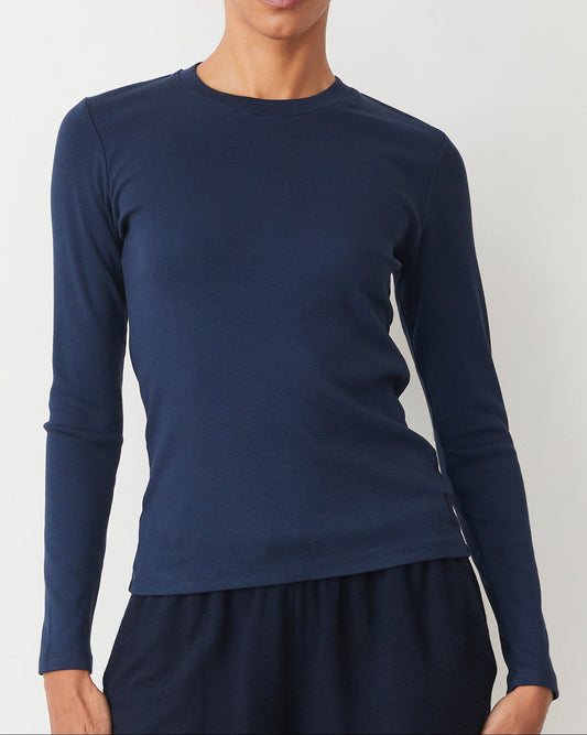 Supimaluxe Rib Long Sleeve Crew