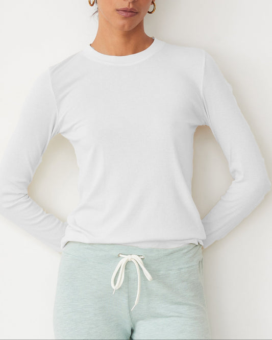 Supimaluxe Rib Long Sleeve Crew