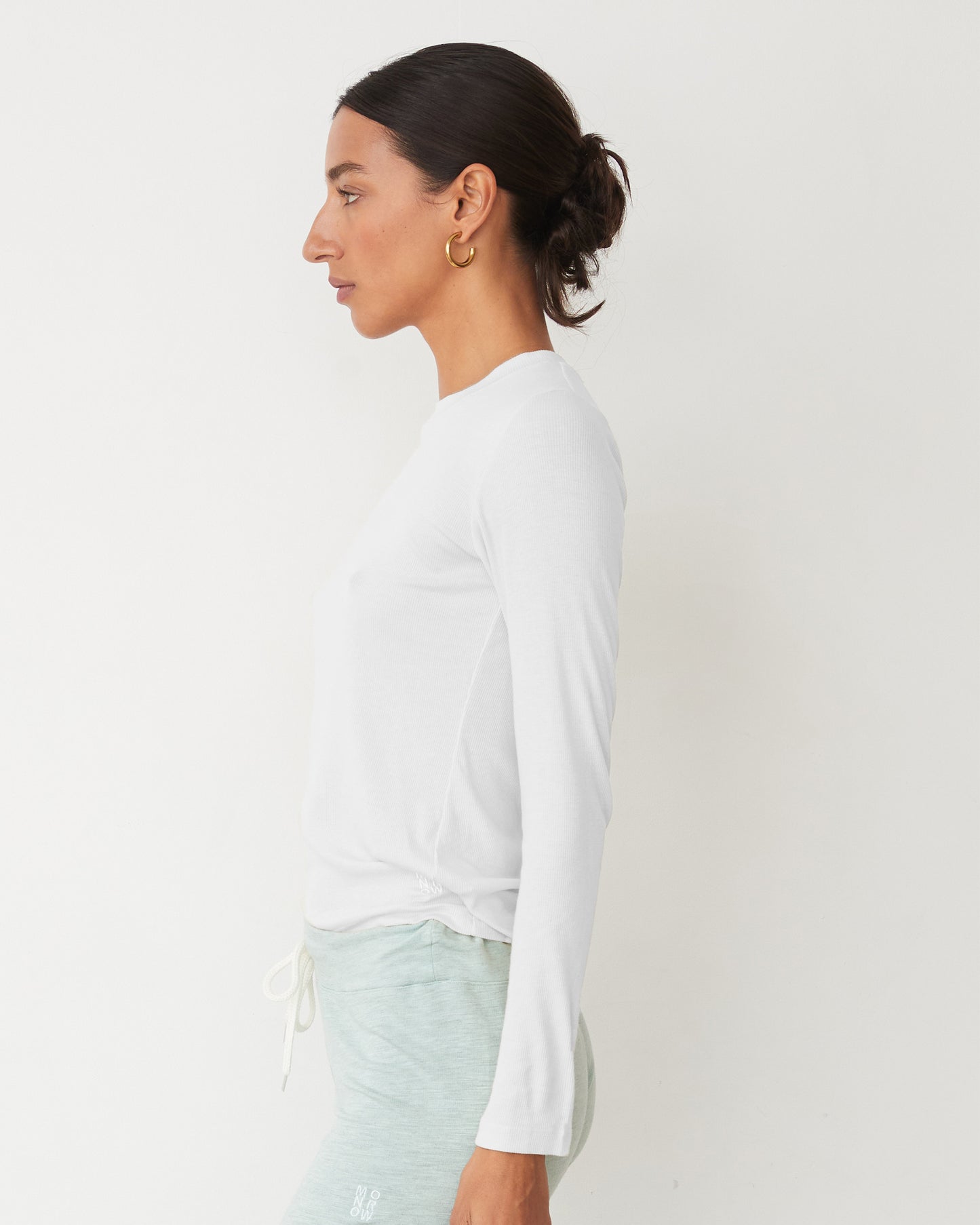 Supimaluxe Rib Long Sleeve Crew