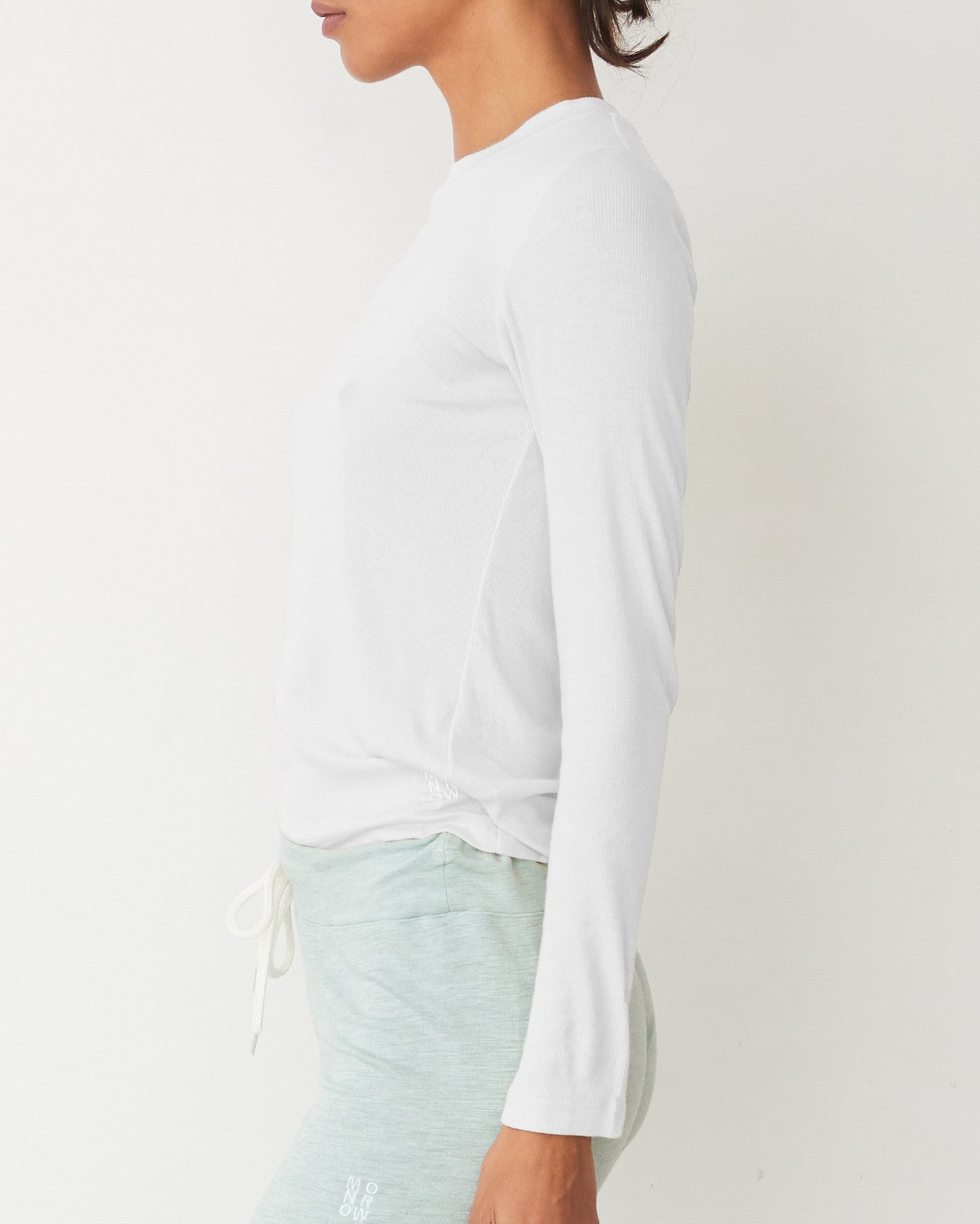 Supimaluxe Rib Long Sleeve Crew