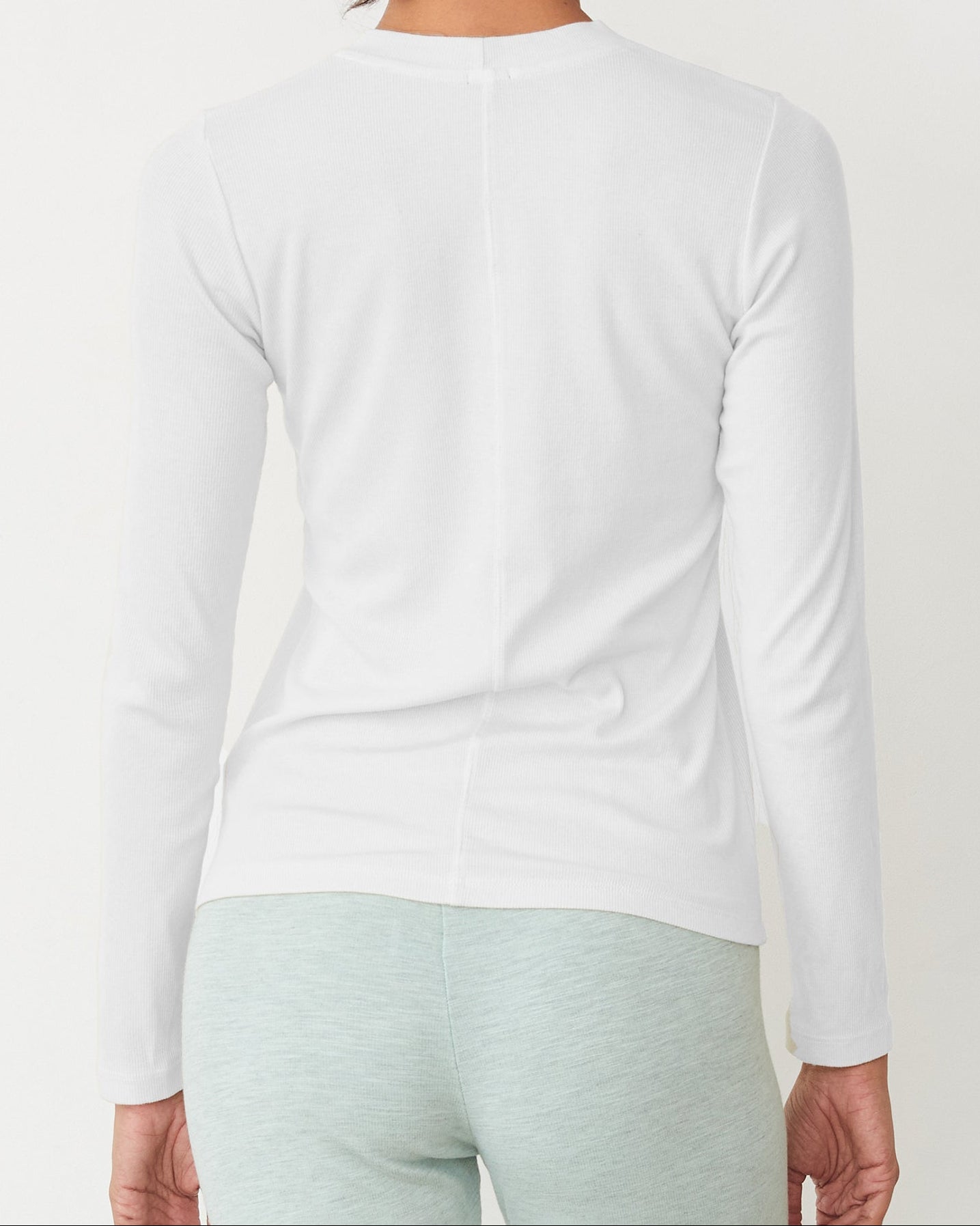 Supimaluxe Rib Long Sleeve Crew