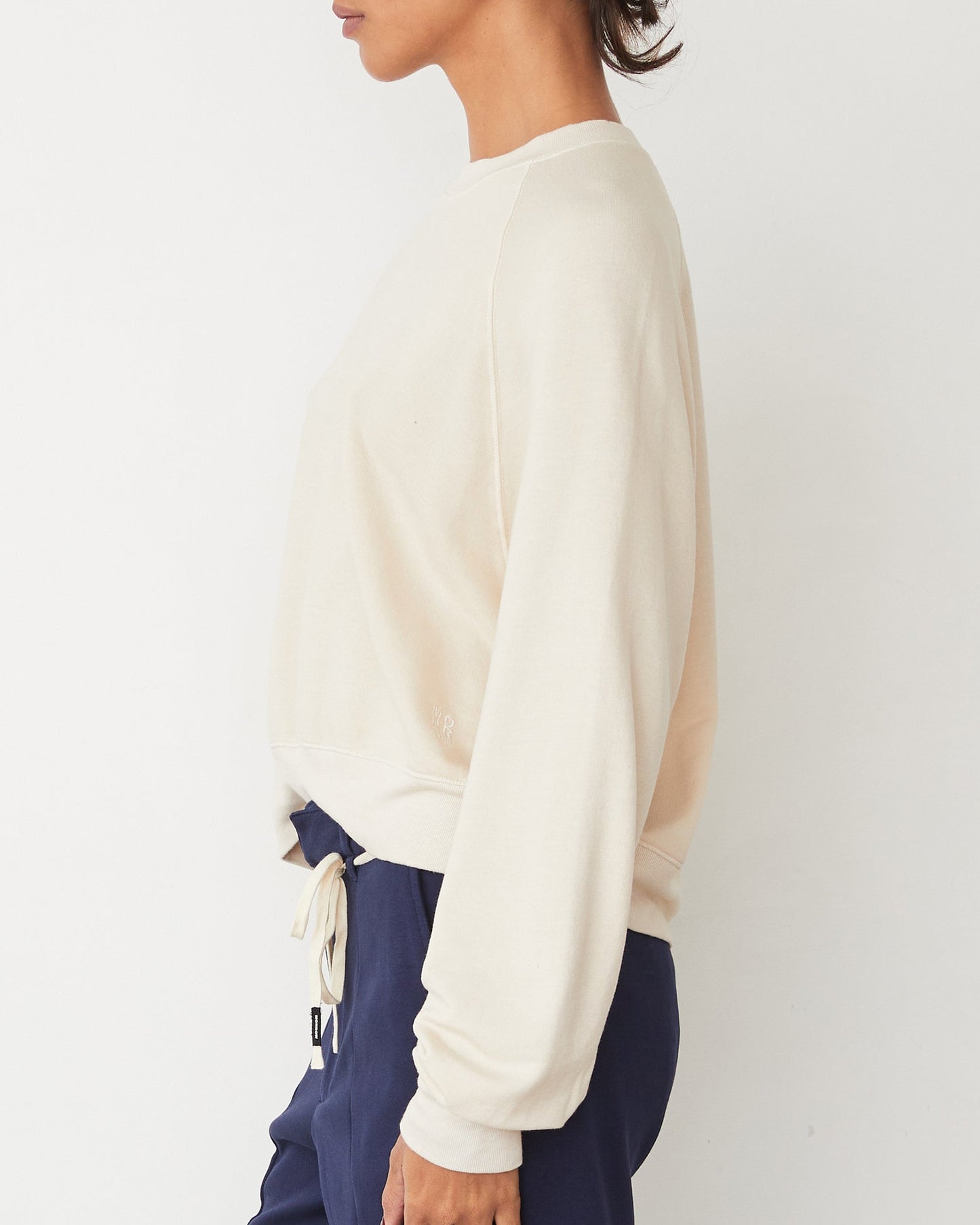 Softfleece Crop Crew Sweatshirt