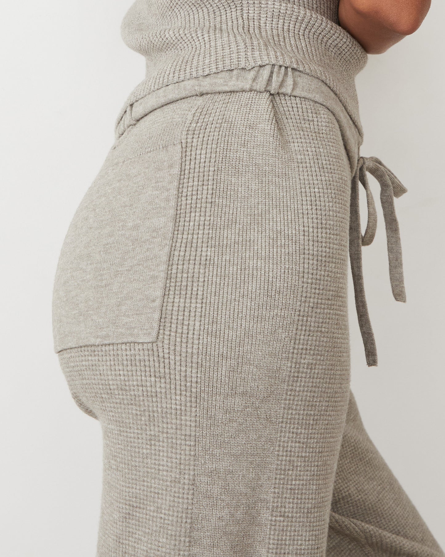 Softknit Rib Waffle Oversized Sweat