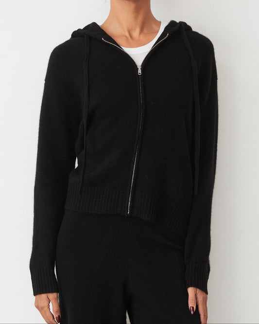 Cashmere Zip Up Hoody