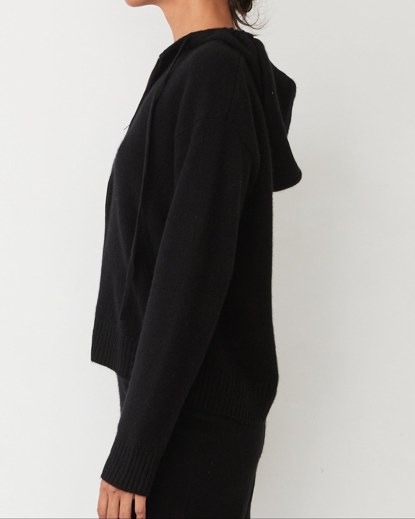 Cashmere Zip Up Hoody