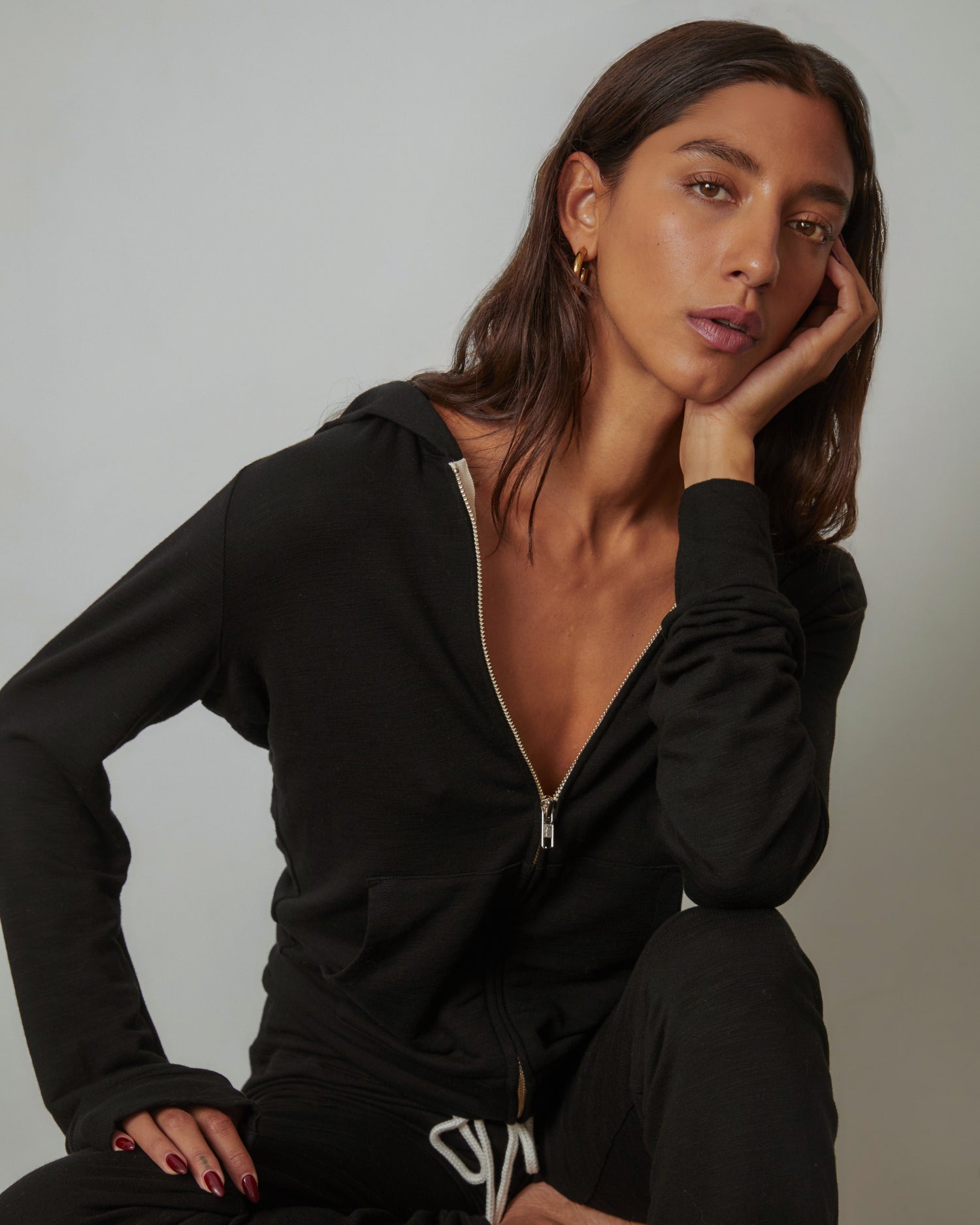 color group - SUPERSOFT ZIP UP HOODY - HJ321AFT/WFT