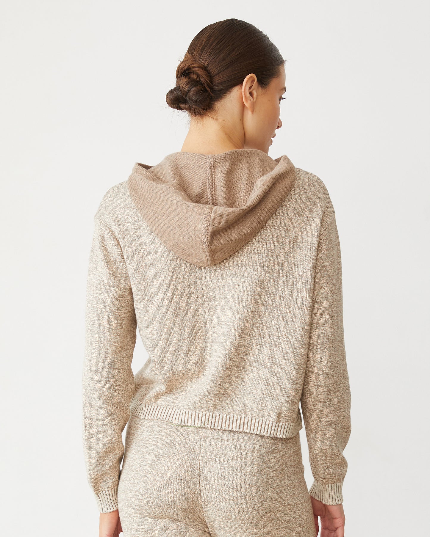 Organic Cotton Cashmere Hooded Sweater