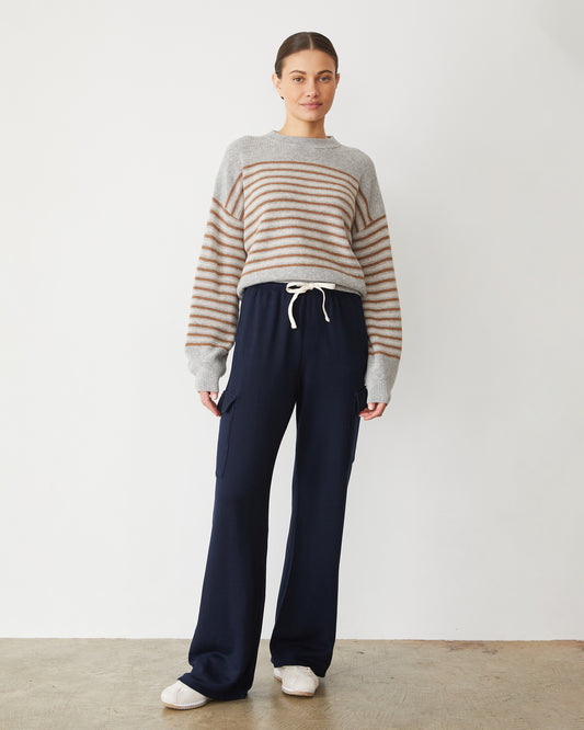 Softfleece Straight Leg Cargo Sweat