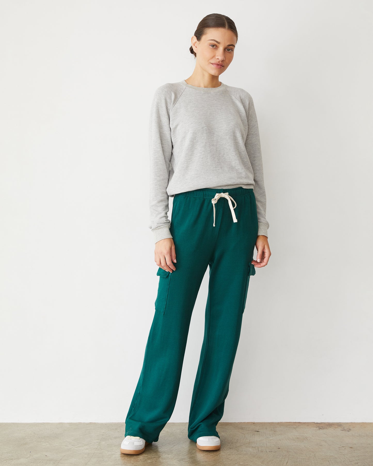 Softfleece Straight Leg Cargo Sweat