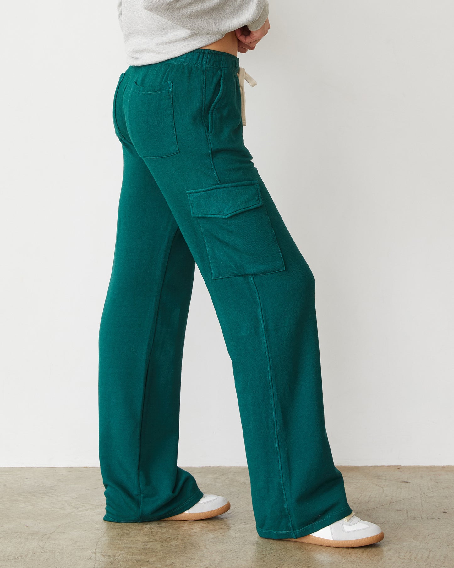 Softfleece Straight Leg Cargo Sweat