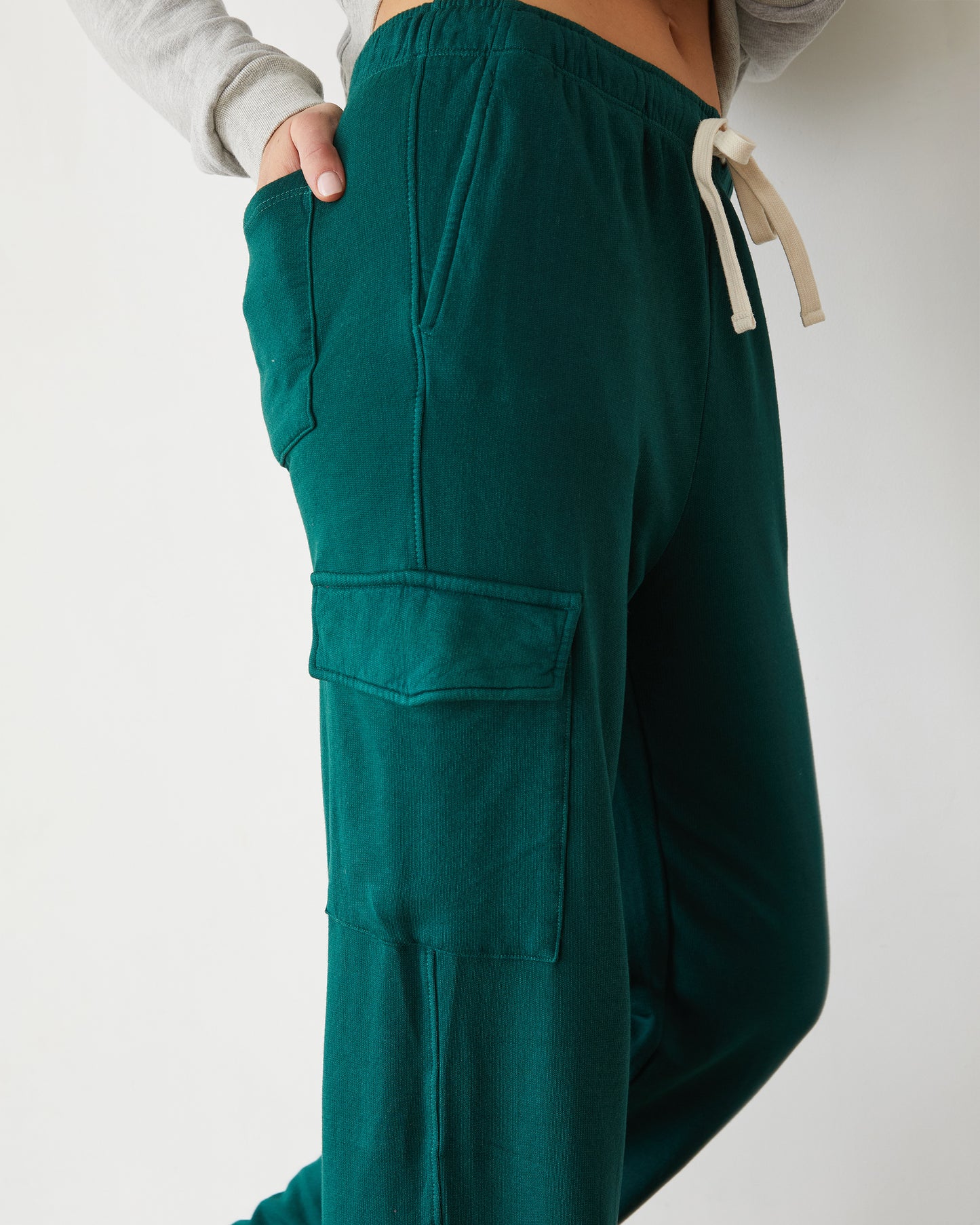 Softfleece Straight Leg Cargo Sweat