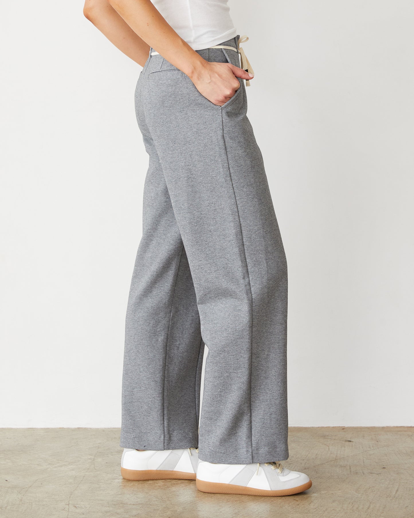 Cotton Knit Trousers