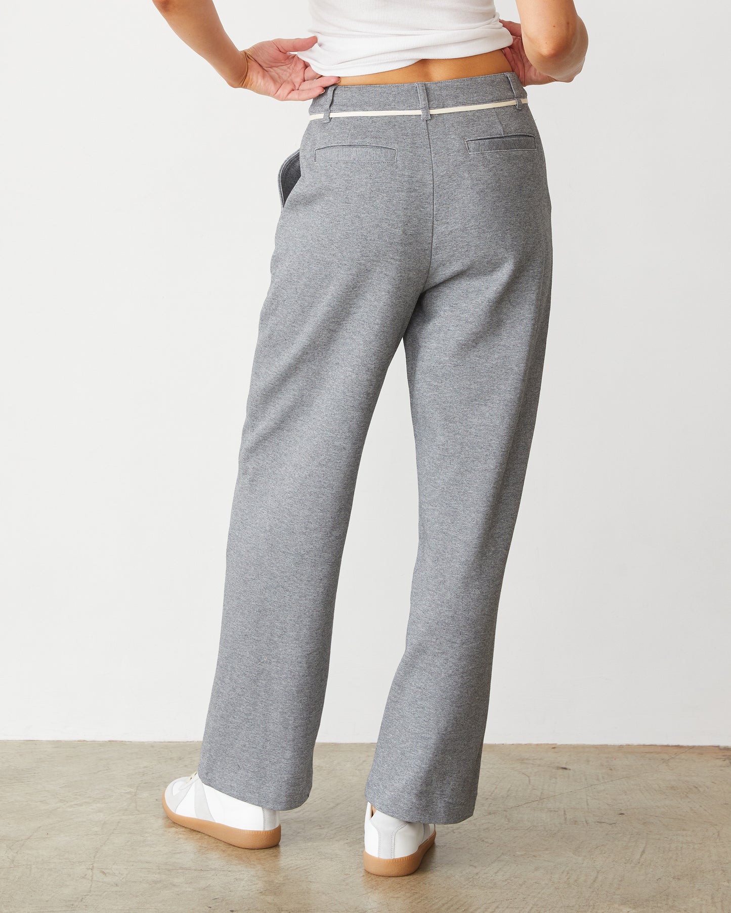 Cotton Knit Trousers