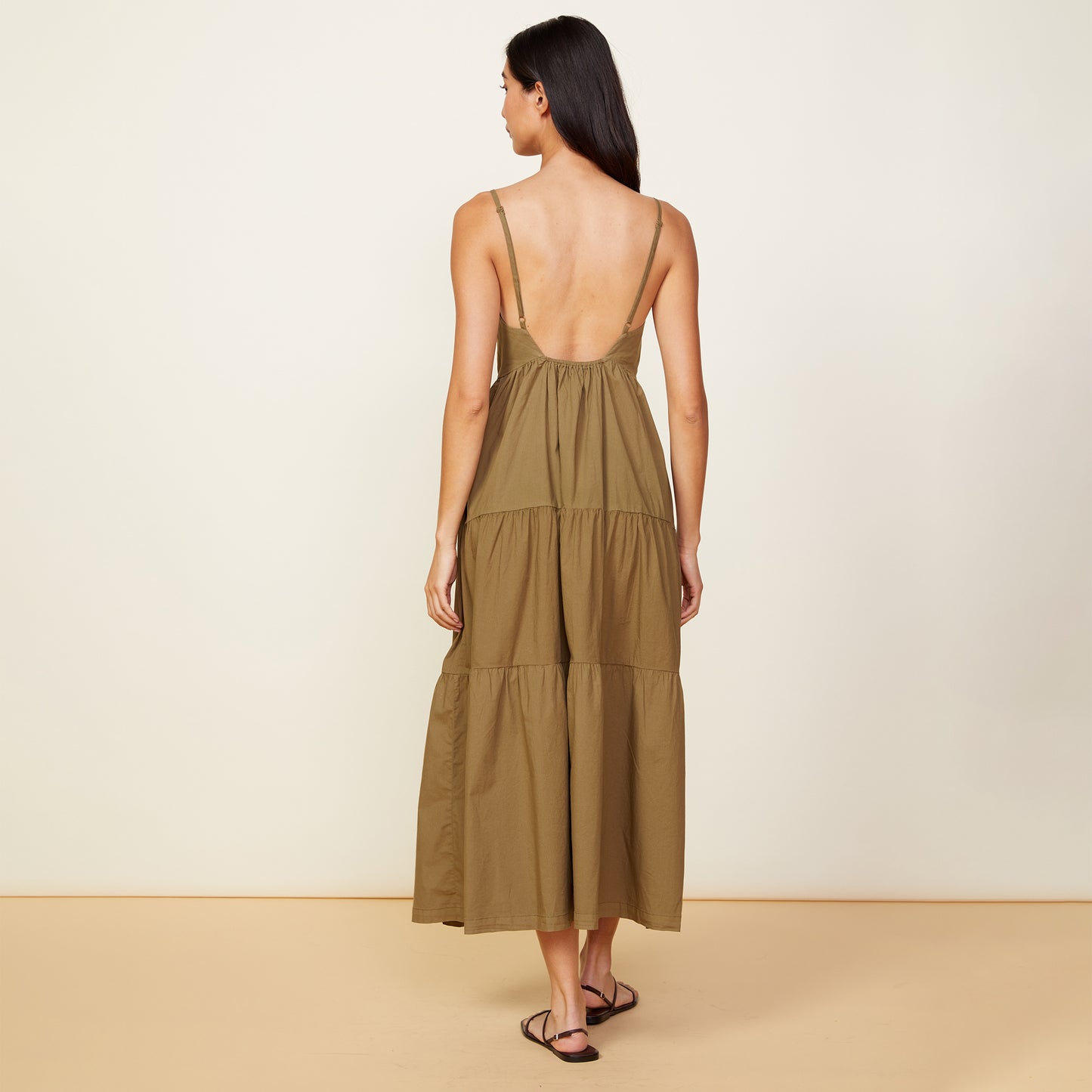 Poplin Maxi Dress
