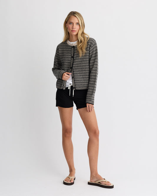 Textured Tri-Blend Vintage Short