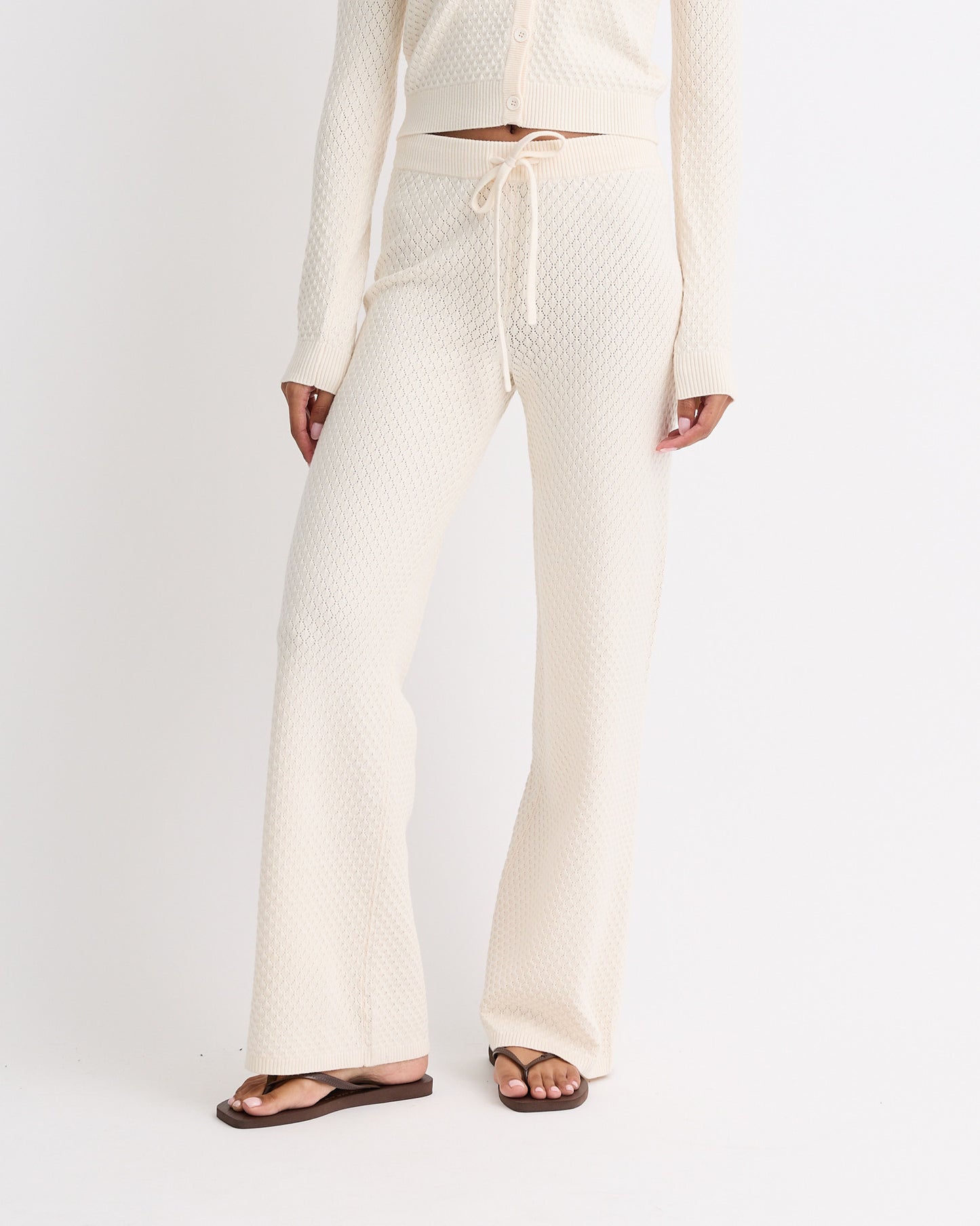 Soft Knit French Waffle Lounge Pant