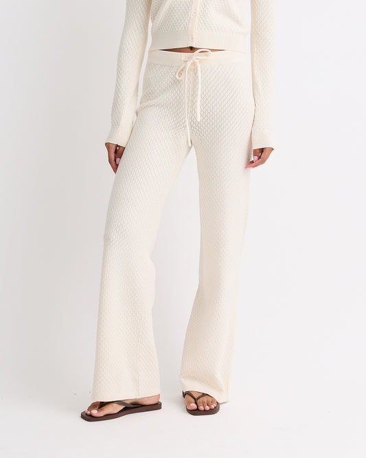 Soft Knit French Waffle Lounge Pant