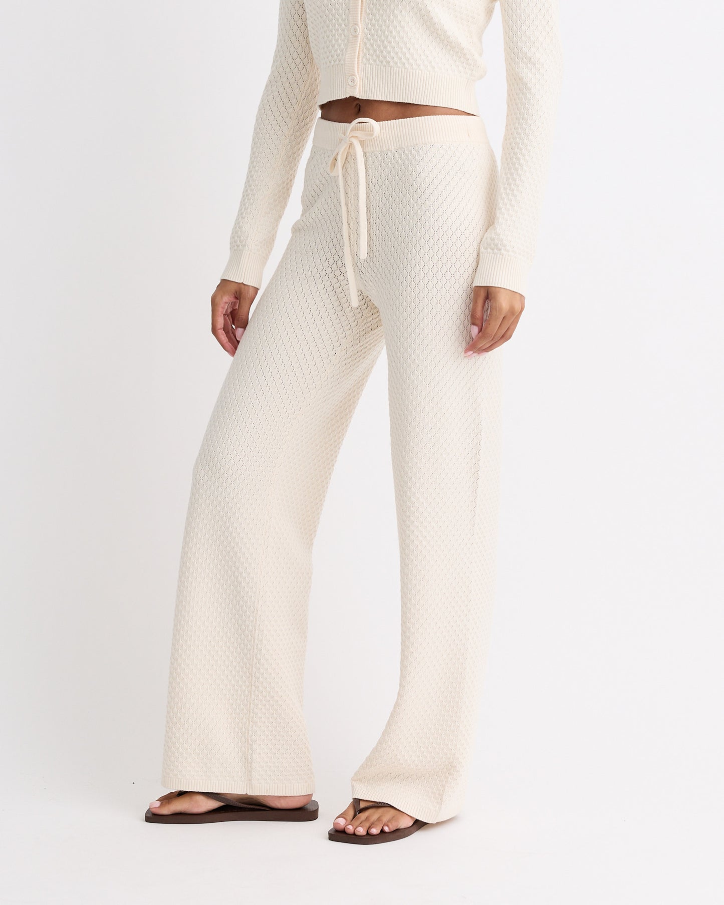 Soft Knit French Waffle Lounge Pant