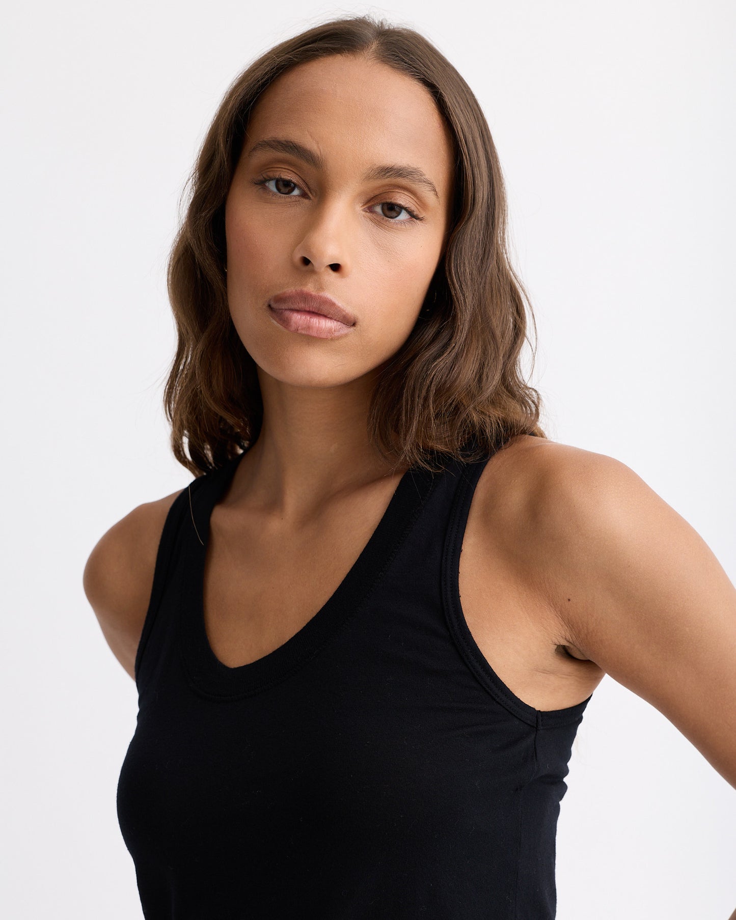 Cotton Modal Narrow Tank