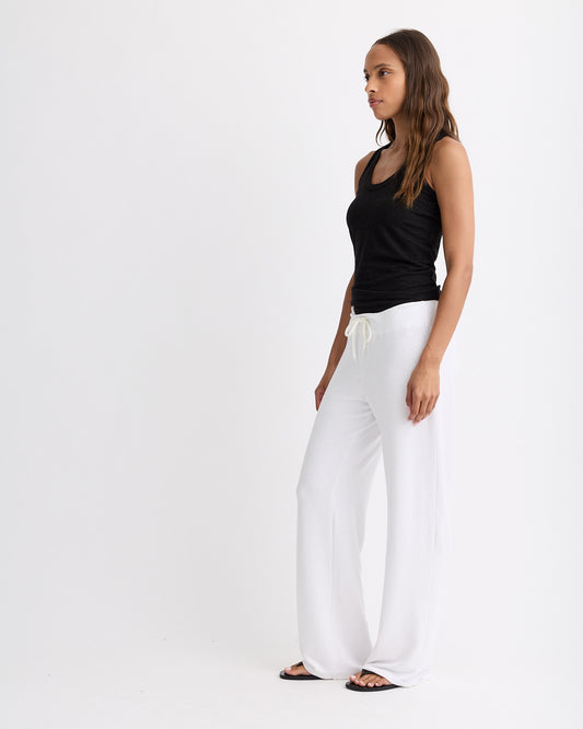 Supimafine Rib Scoop Neck Tank