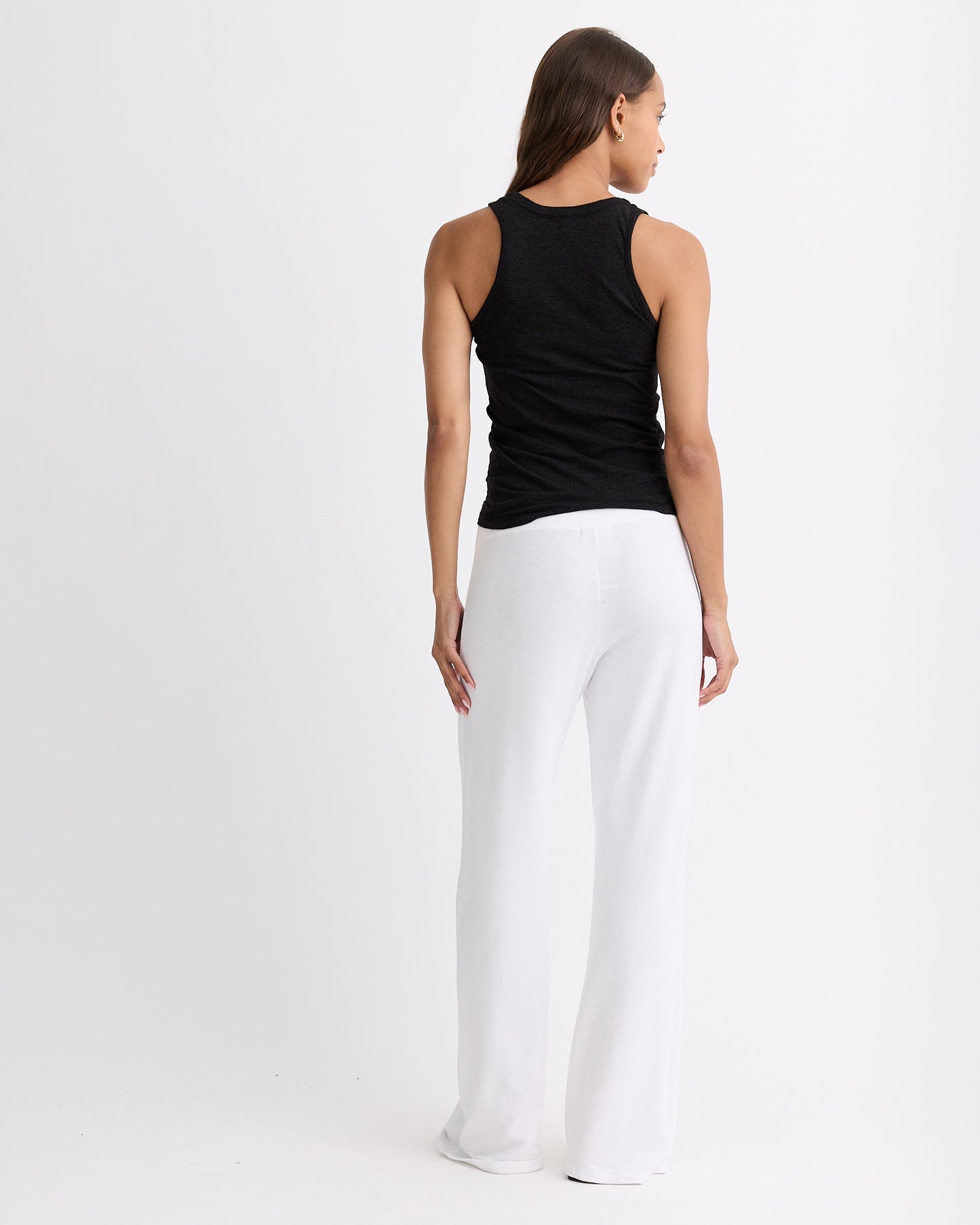 Supimafine Rib Scoop Neck Tank