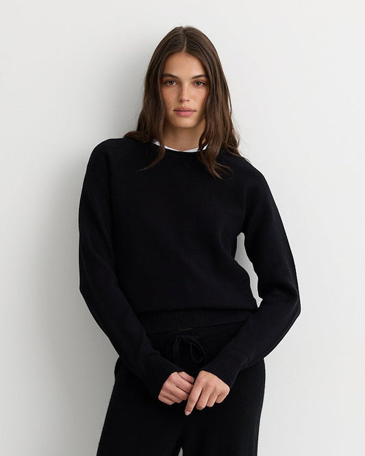 Soft Knit Raglan Sweater