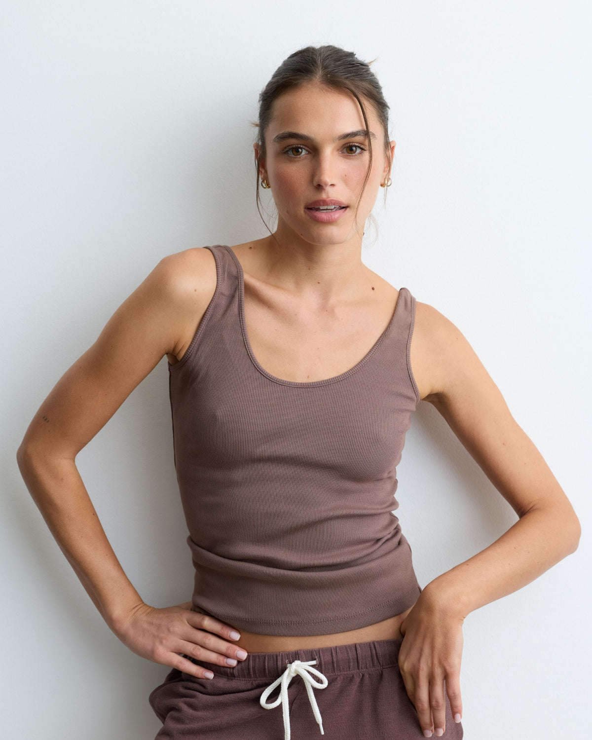 Supimaluxe Rib Scoop Neck Tank