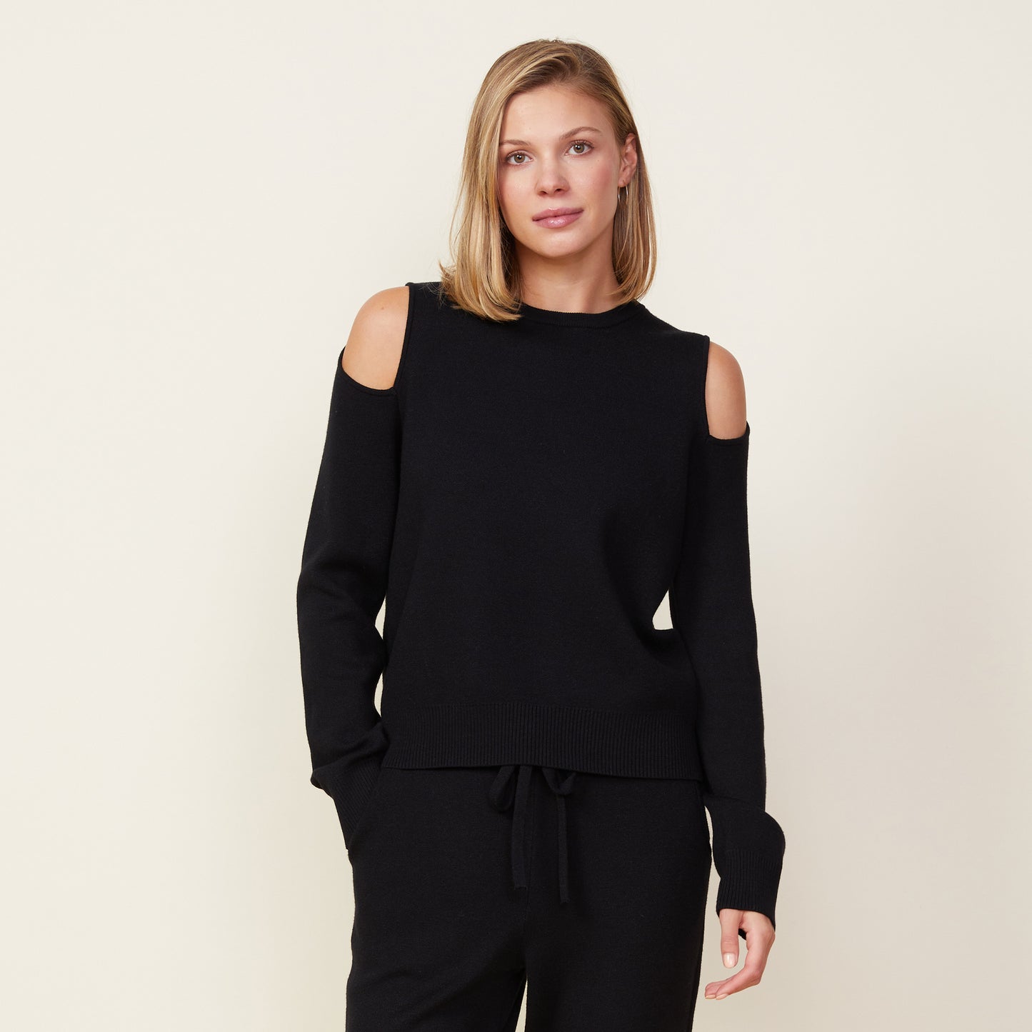 Soft Knit Cut Out Sweater