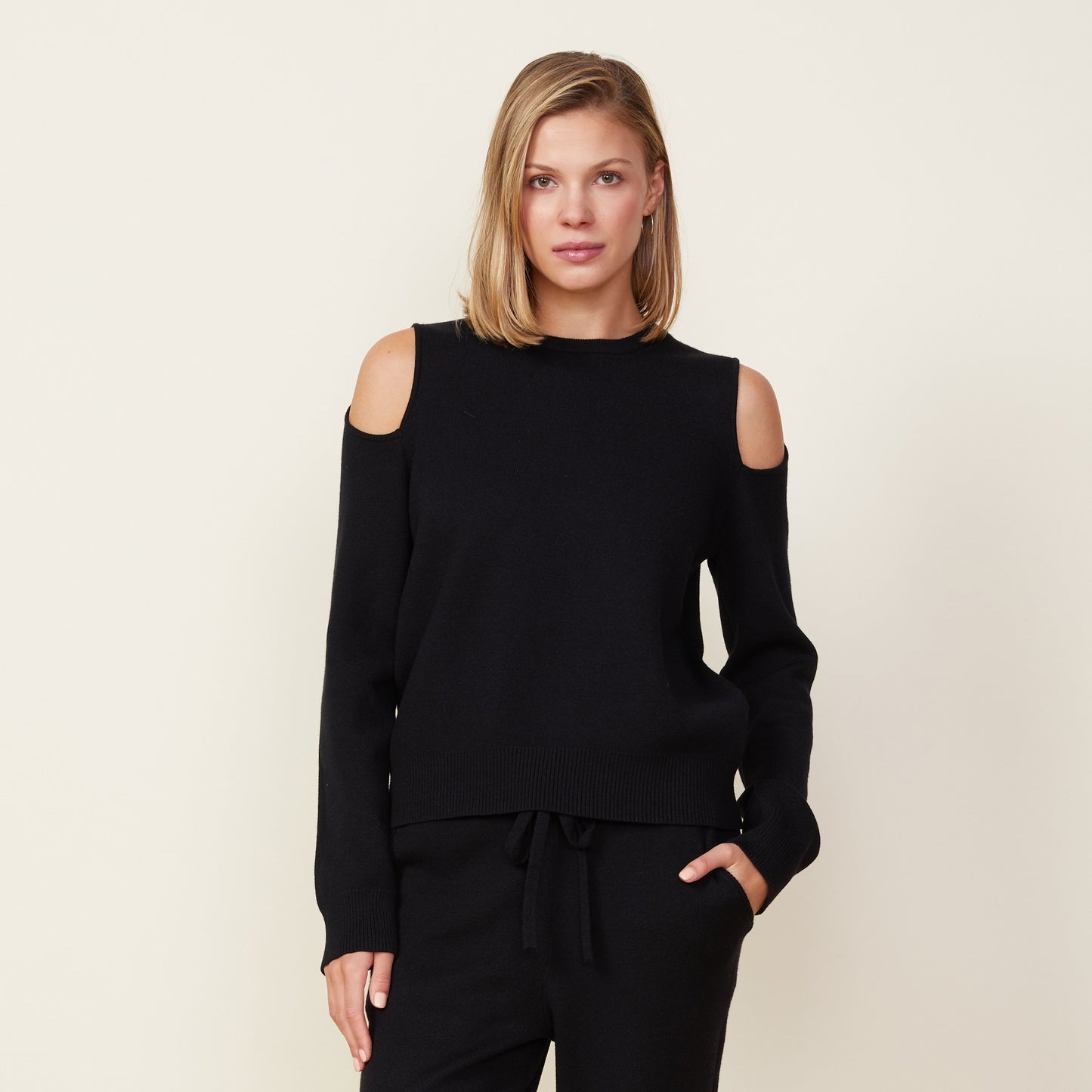Soft Knit Cut Out Sweater