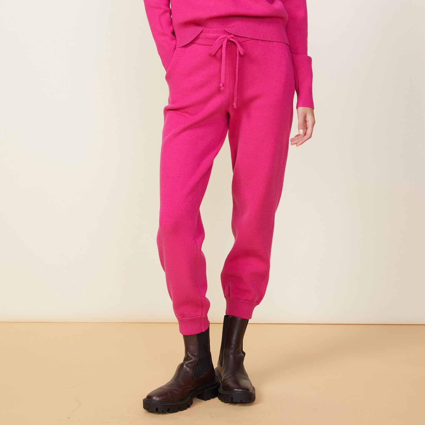 Supersoft Sweater Knit Cuffed Jogger