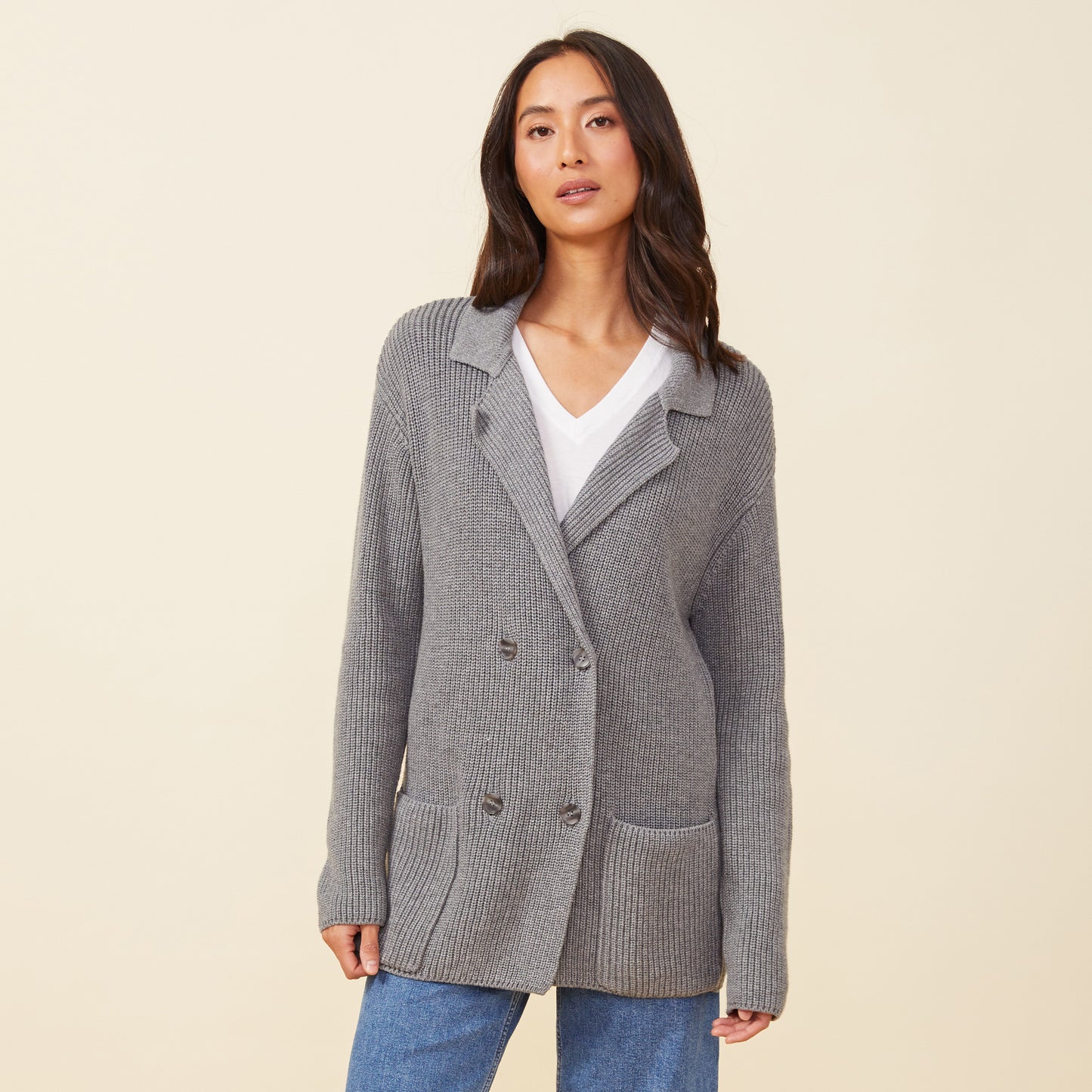 Merino Wool Sweater Cardigan