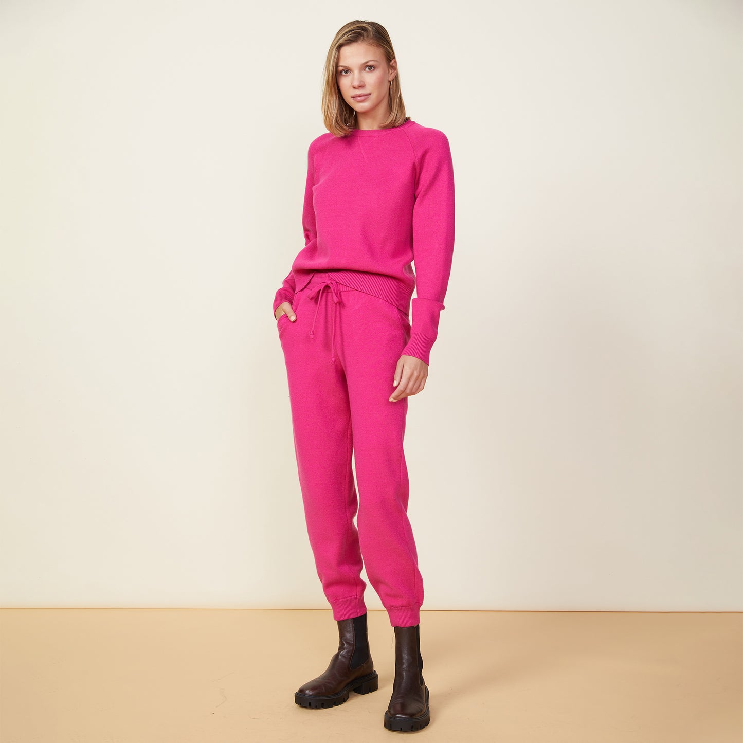 Supersoft Sweater Knit Cuffed Jogger