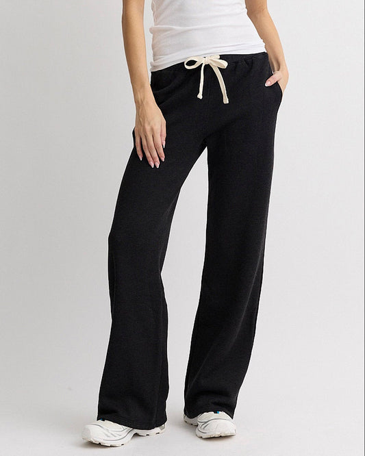 Teddy Fleece Straight Leg Sweatpant