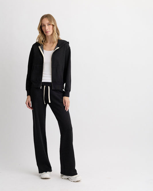 Teddy Fleece Straight Leg Sweatpant