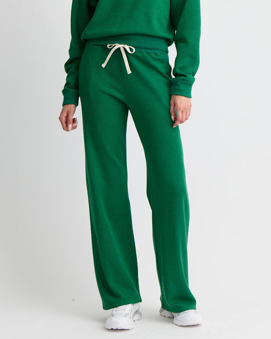 Teddy Fleece Straight Leg Sweatpant