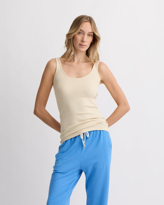 Supimaluxe Rib Scoop Neck Tank