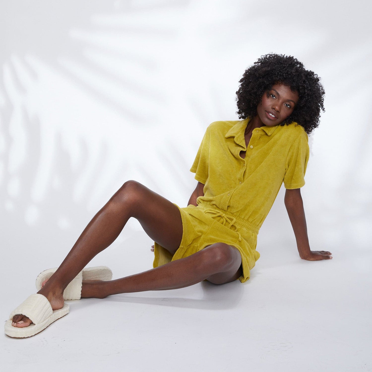 color group - TERRY CLOTH ROMPER - HR0122