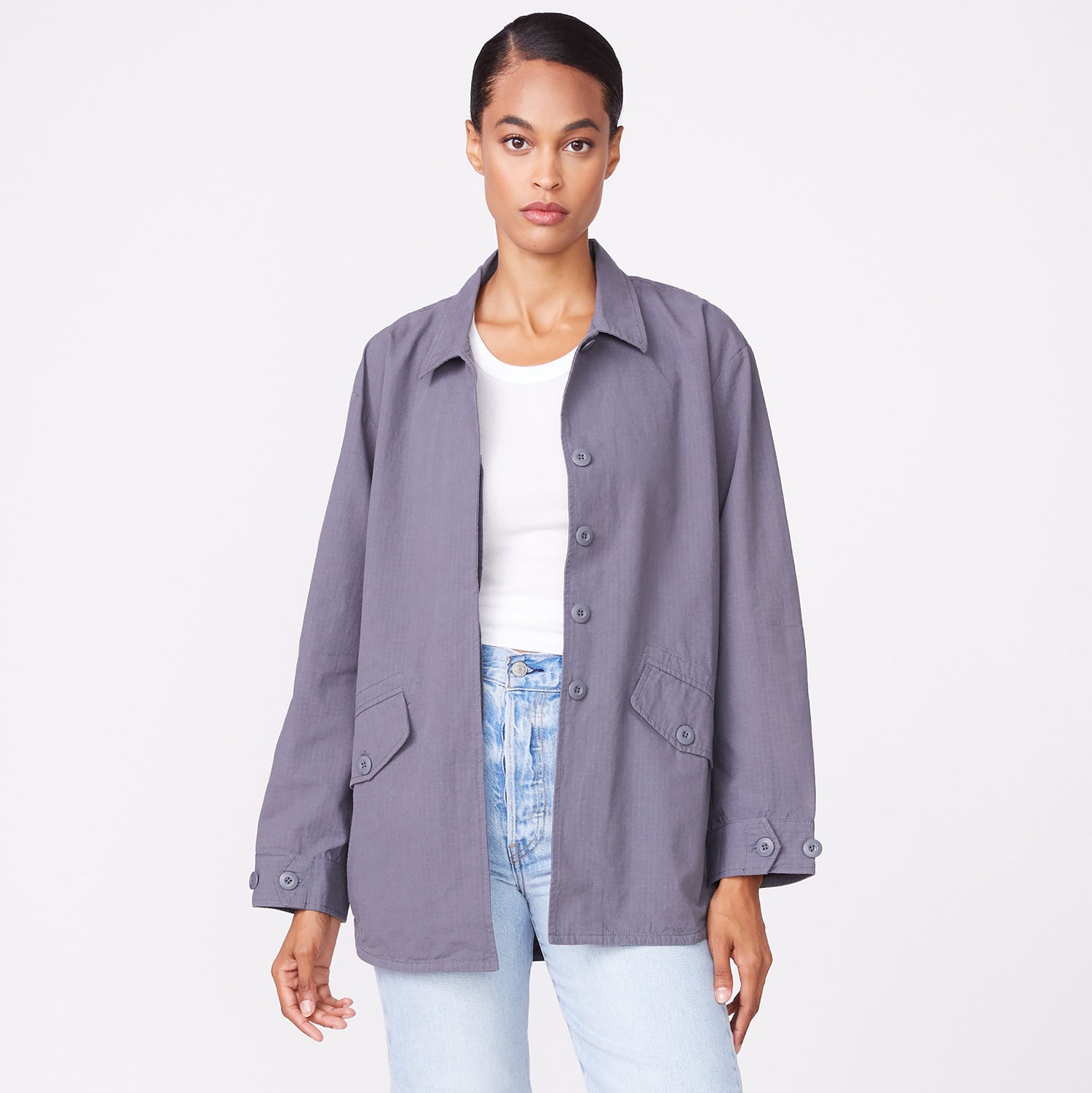 color group - VINTAGE SHIRT JACKET - HJ0207