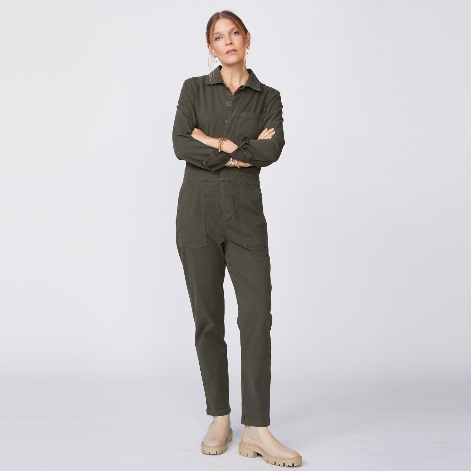 color group - FITTED JUMPSUIT - HR0075-3